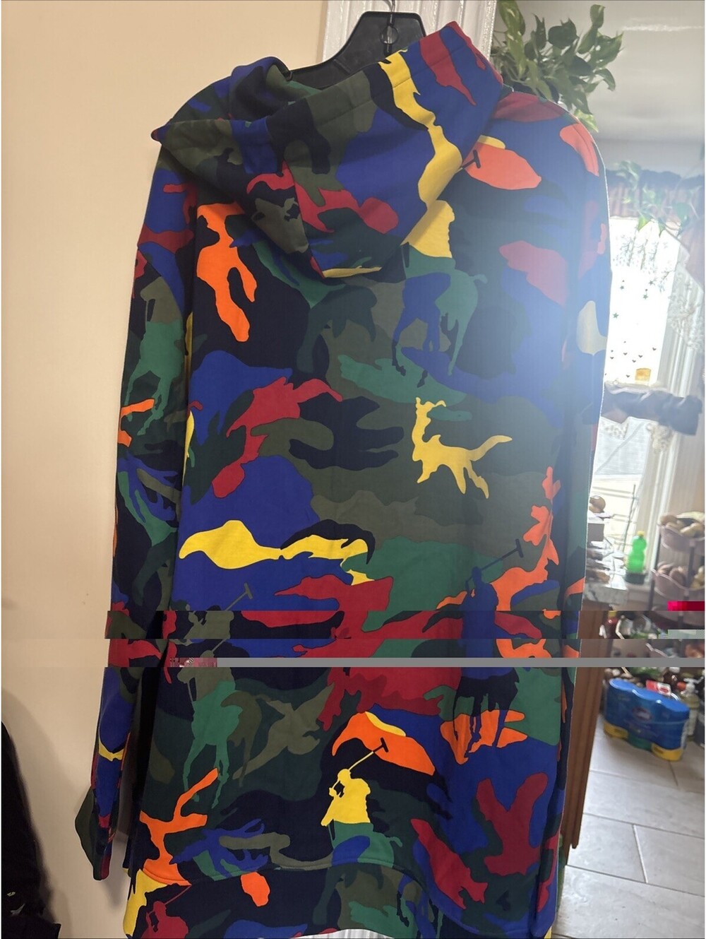 Polo Ralph Lauren Pony Comouflag Multi Men Hoodie Xl New - Picture 5 of 8